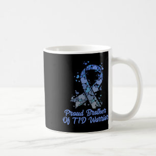 Proud Brother Of T1d Warrior Type 1 Diabetes Aware Coffee Mug