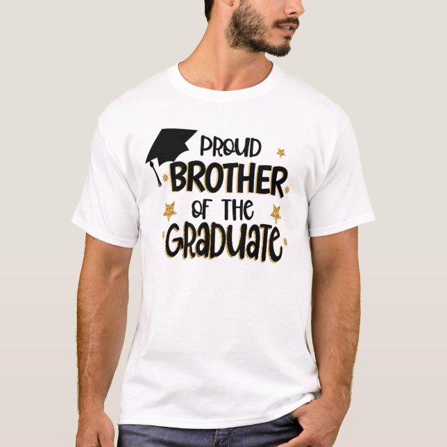 Proud Brother of the Graduate T-Shirt (Front)