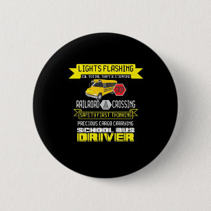 Proud Bus Driver 2 Inch Round Button