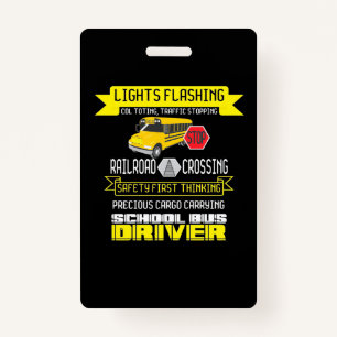 Proud Bus Driver Badge