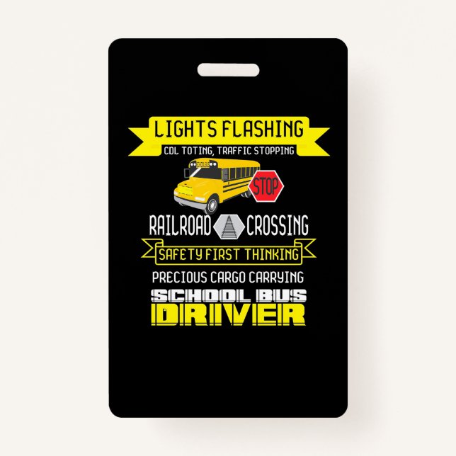 Proud Bus Driver Badge (Front)