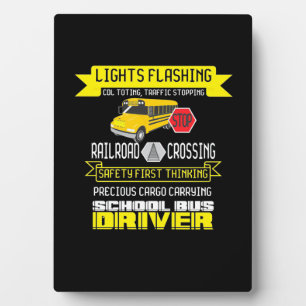 Proud Bus Driver Plaque