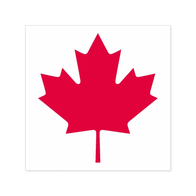 Proud Canadian Maple Leaf Canada is not for sale Self-inking Stamp (Design)