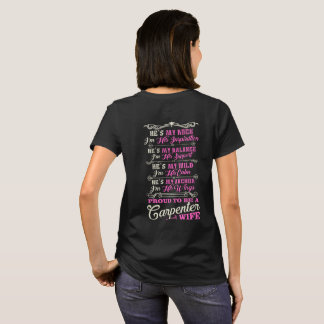 Proud Carpenter Wife Tshirt