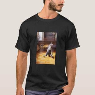 Proud Cat Cool Cat Stroll Meme T-Shirt