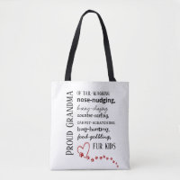 Proud Cat & Dog Grandma Tote Bag