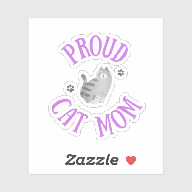Proud Cat Mom (Sheet)