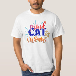 Proud Cat Mom T-Shirt