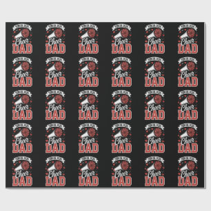 Proud Cheer Senior dad 2026 Wrapping Paper