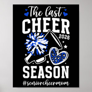 Proud Cheer Senior Mom Of A Senior Cheerleader Mom Poster
