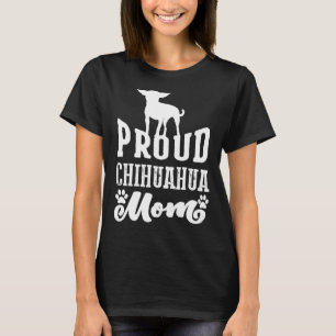 Proud Chihuahua Mom For Dog Retro T-Shirt