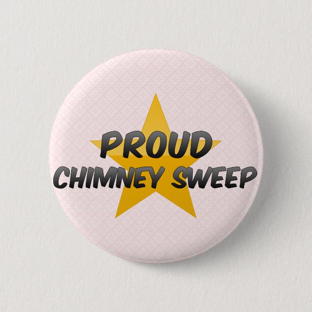 Proud Chimney Sweep 2 Inch Round Button (Front)