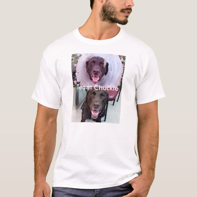 Proud Chocolate Lab Group Member T-Shirt (Front)