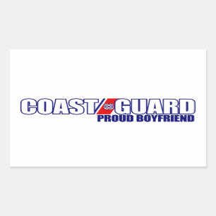 Proud Coast Guard Boyfriend Sticker
