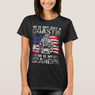 Proud Coast Guard Grandson Granddaughter of T-Shirt