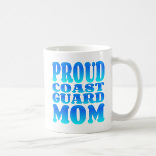 Proud Coast Guard Mom Coffee Mug