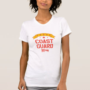 Proud Coast Guard Mom T-Shirt