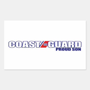 Proud Coast Guard Son Sticker