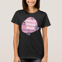 PROUD CODER MOM WHO LOVES CATS - CODER MOM