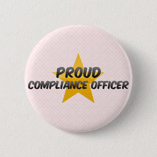 Proud Compliance Officer 2 Inch Round Button