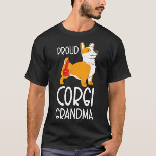 Proud Corgi Grandma Pembroke Welsh Corgi Grandma T-Shirt