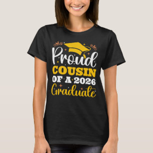 Proud Cousin Of A 2026 Personalized Graduation T-Shirt