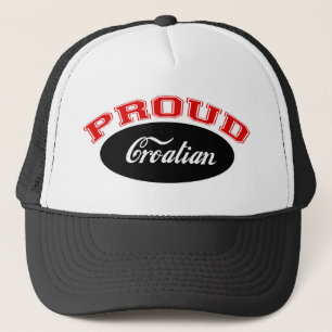 Proud Croatian Trucker Hat
