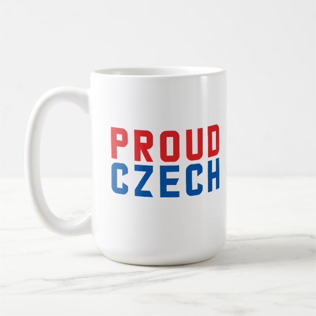 Proud Czech Coffee Mug (Left)