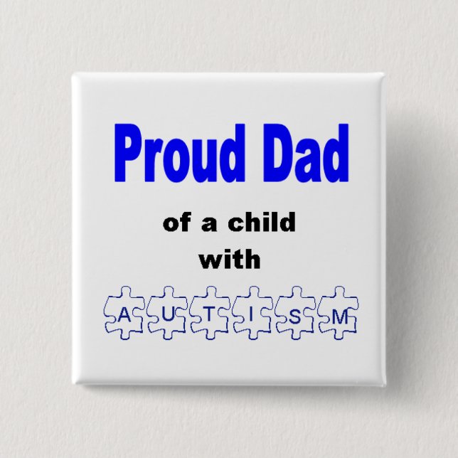 Proud Dad Button (Front)