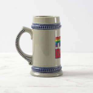 Proud Dad - Gay Pride Beer Stein