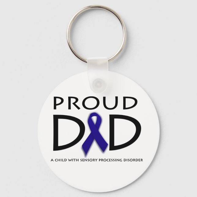 Proud Dad Keychain (Front)