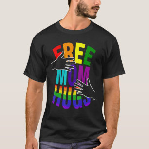 Proud Dad Lgbtq Lgbt Pride Awareness Month Free H T-Shirt