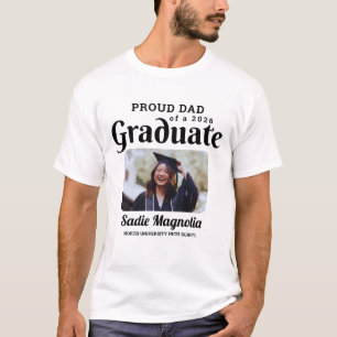 Proud Dad of a 2026 Graduate Personalized T-Shirt
