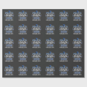 Proud Dad of  a 2026 Graduation Fathers Day  Wrapping Paper