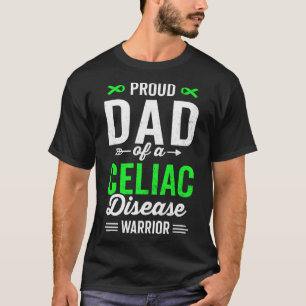 Proud Dad of a Celiac Disease Warrior Survivor Awa T-Shirt