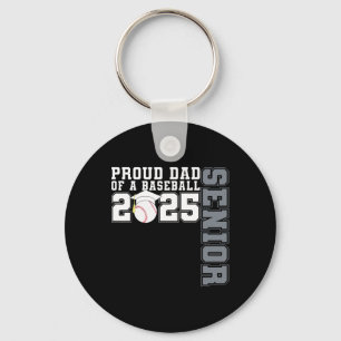 Proud Dad Of A Sell Senior 2025  Keychain