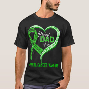 Proud Dad Of An Adrenal Cancer Warrior T-Shirt