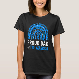 Proud Dad Of T1D Warrior Diabetes Awareness Father T-Shirt