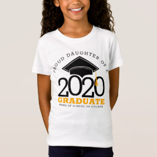 Proud Daughter of a Graduate Any Year Graduation T-Shirt