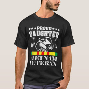 Proud Daughter Of A Vietnam Veteran Memorial Day T-Shirt