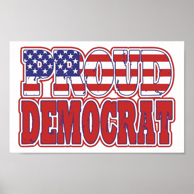 Proud Dem Poster (Front)