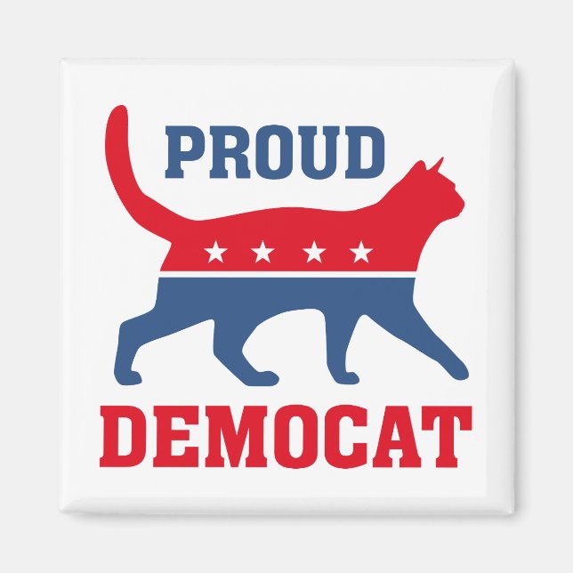 Proud Democat Magnet (Front)