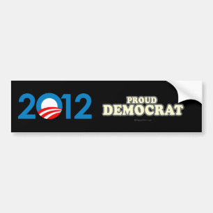 Proud Democrat Bumper Sticker