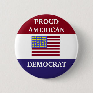 PROUD DEMOCRAT BUTTON