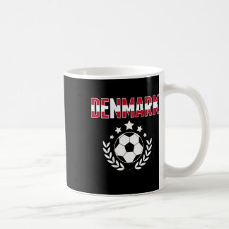 Proud Denmark Soccer Fans Jersey - Support Danish Coffee Mug