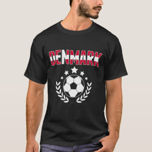 Proud Denmark Soccer Fans Jersey - Support Danish T-Shirt