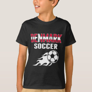 Proud Denmark Soccer Lovers Jersey - Danish Footll T-Shirt