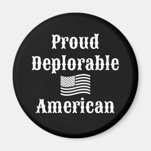 Proud Deplorable American Magnet
