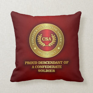 Proud Descendant Throw Pillow