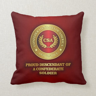 Proud Descendant Throw Pillow